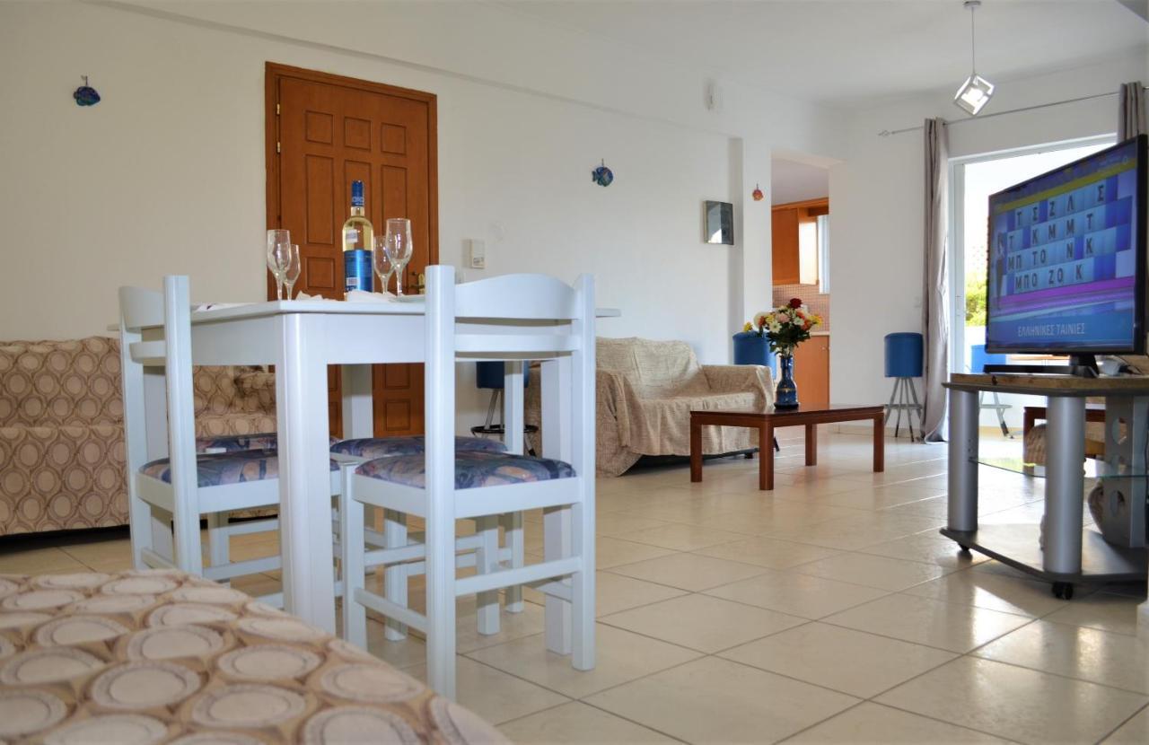Eftichia Apartment Nea Chora Chania  ภายนอก รูปภาพ