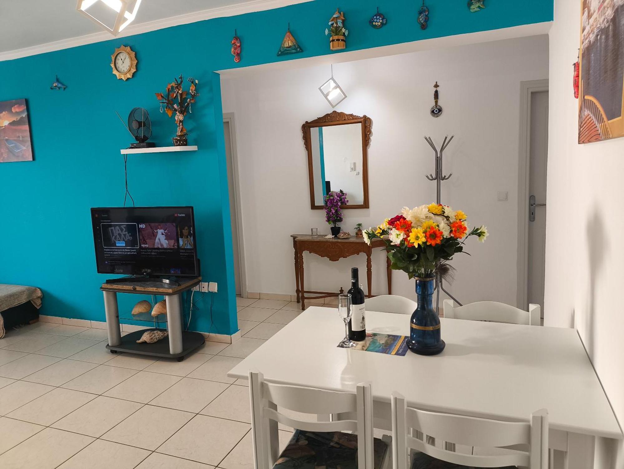 Eftichia Apartment Nea Chora Chania  ภายนอก รูปภาพ